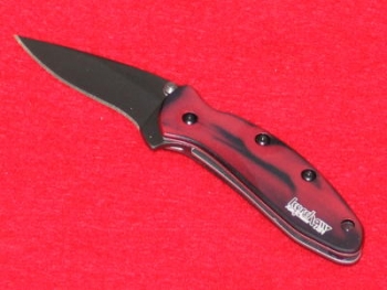 Kershaw Chive Black & Red Knife 1600BRCKT