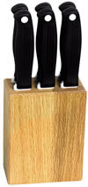 Kershaw 6 Piece Steak Knife Set In Wooden Block 9922-7