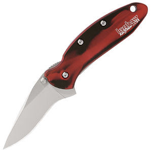 Kershaw Chive Al- Smoke Black & Red knives 1600BR