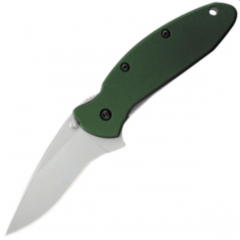 Kershaw Scallion Green Anodized Aluminum Knife 1620 GRN 1620GRN