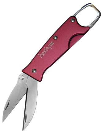 Kershaw Two Can Aluminum Red Knife 1001RD