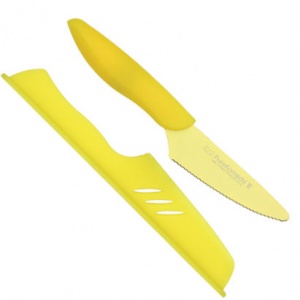 Kershaw Pure Komachi II Serrated Fruit Knife(Yellow) AB1277