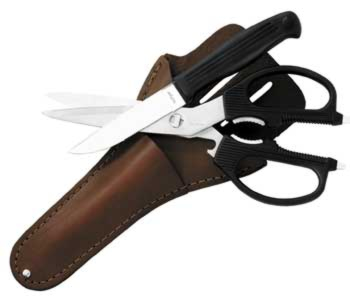 Kershaw Shears & Trout Bird W-lth Sht knives 1120CB