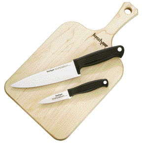 Kershaw Cutting Board and Knife Set CB-3