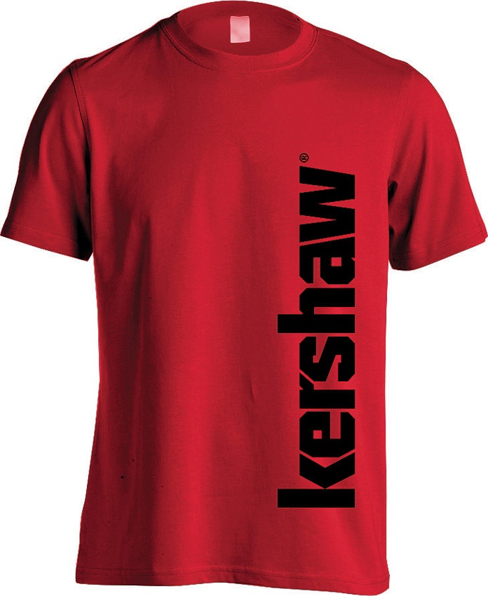 Kershaw Tshirt Red Medium knives BRKKS182M