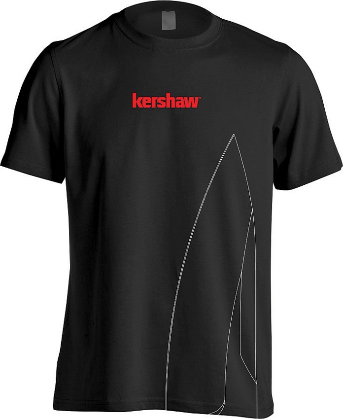 Kershaw Sharp Tshirt Black Large knives BRKKS183L