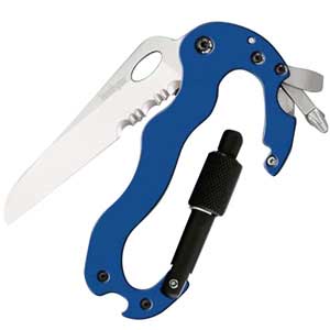 Kershaw Carabiner Tool Blue knives 1004BL
