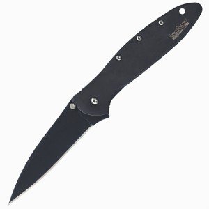 Kershaw Leek Knife W- Tungsten Black Blade & Handle 1660CKT
