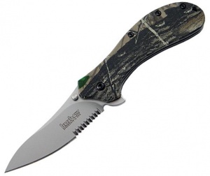 Kershaw Packrat Camouflage Serrated Knife 1665CST