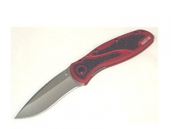 Kershaw Red Blur Knife W- Plain Blade 1670RD