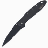 Kershaw Leek Knife W/ Tungsten Black Blade & Handle 1660CKT