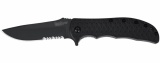 Kershaw Volt II Black Serrated Knife 3650CKTST