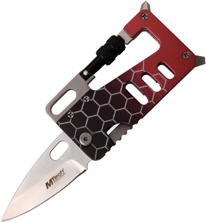 MTech Multi Tool Knife Red knives BRKMT989RD