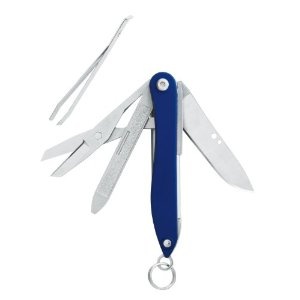 Leatherman Style Blue Aluminum knives - multitools 831215