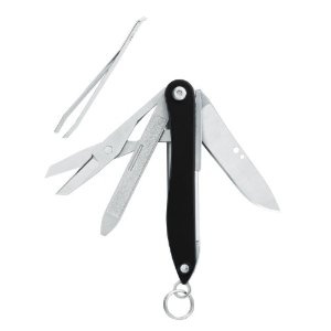 Leatherman Style Black Aluminum knives - multitools 831219