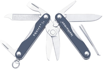 Leatherman Squirt S4 Storm Gry-tin-vinyl knives - multitools 81080112K