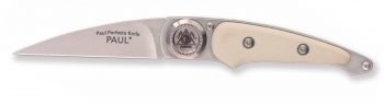 Lone Wolf Paul Perfecto Ivory Handle Knives LM14100