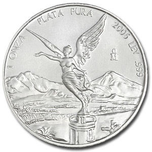 2005 Mexican Silver Libertad 1 oz