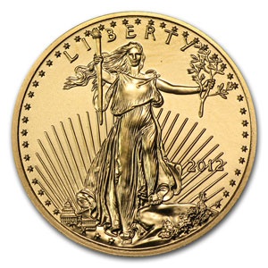 2012 1/4 oz Gold American Eagle Coin