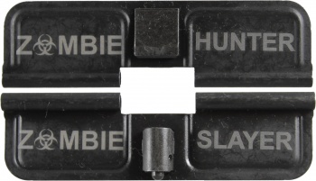 Zombie Hunter Zombie Slayer AR-15 Laser Engraved Ejection Port Dust Cover