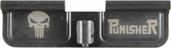 Punisher AR-15 Laser Engraved Ejection Port Dust Cover