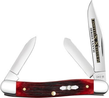 Case Limitd Ed Old Rd Bn Med Stkman Knives 12210