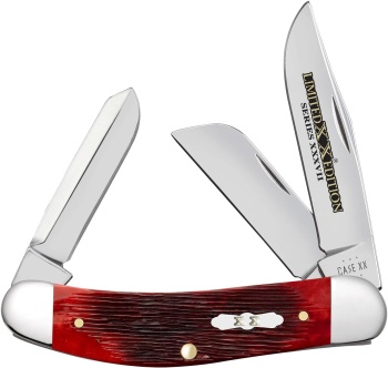Case Limitd Ed Old Red Bn Sowbelly Knives 12212