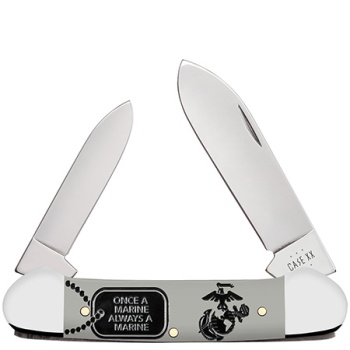 Case Usmc Gray Synthetic Canoe Knives 13207