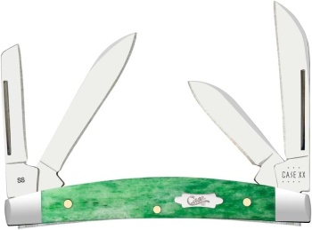 Case Sm Emerald Grn Bn Sm Congress Knives 19945