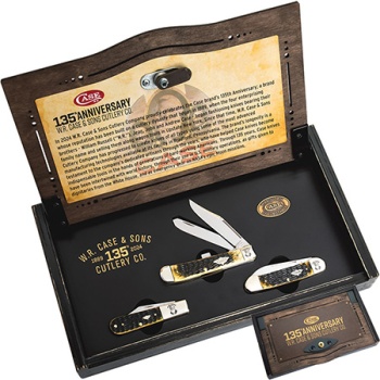 Case 135 Anniversary Commemorative Knives 52016