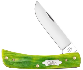 Case Lime Green Bone Sod Buster Jr Knives 61044