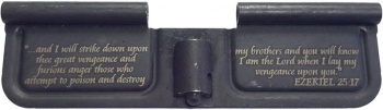 Ezekiel 25:17 Brother's Keeper AR-15 Laser Engraved Ejection Port Dust Cover