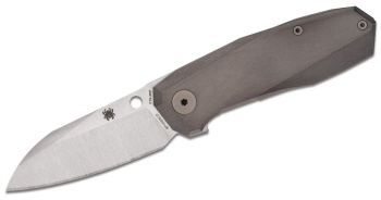 Spyderco Techno 3 Titanium Cts-xhp knives C158TIP3