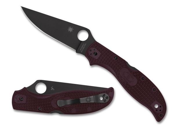 Spyderco Sprint--stretch 2 Xl Burgundy knives C258BGBKP