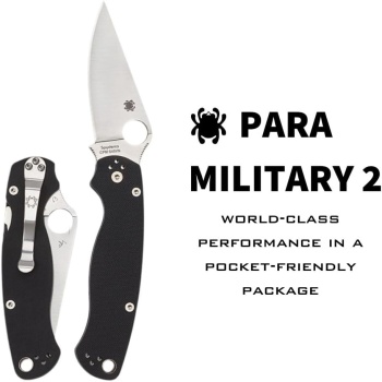 Spyderco Paramilitary 2 Knife C81GP2