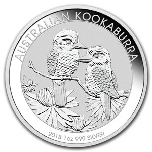 silver kookaburra oz australian coin