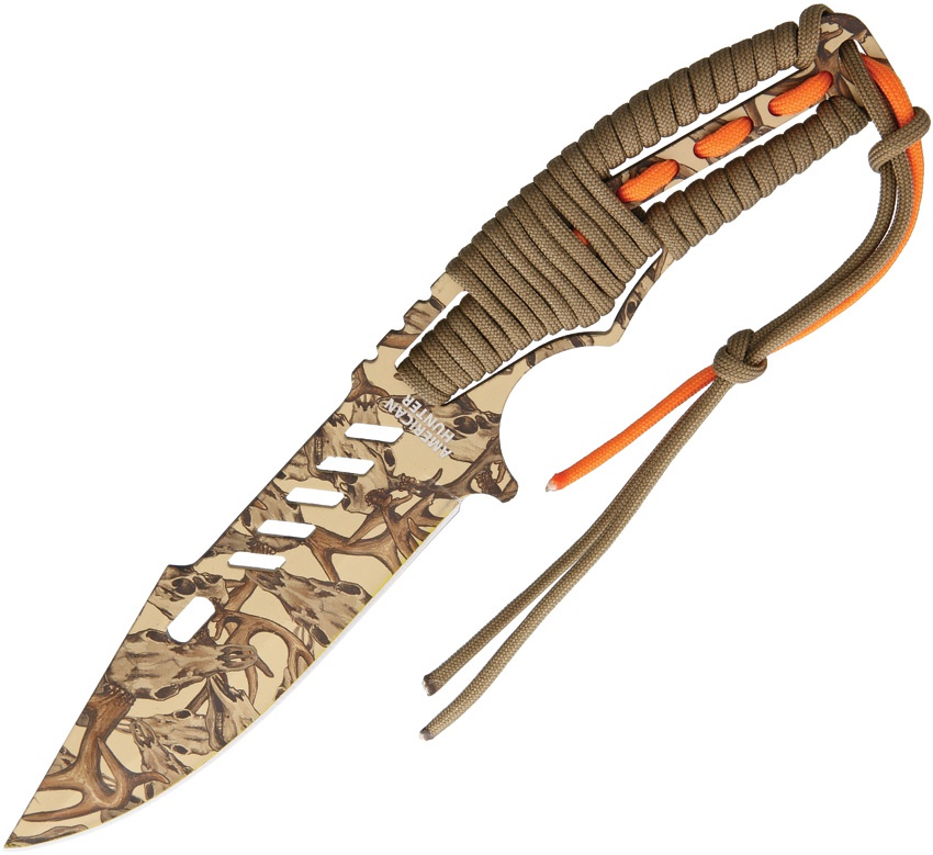 American Hunter Camo Fixed Blade knives BRKAH006