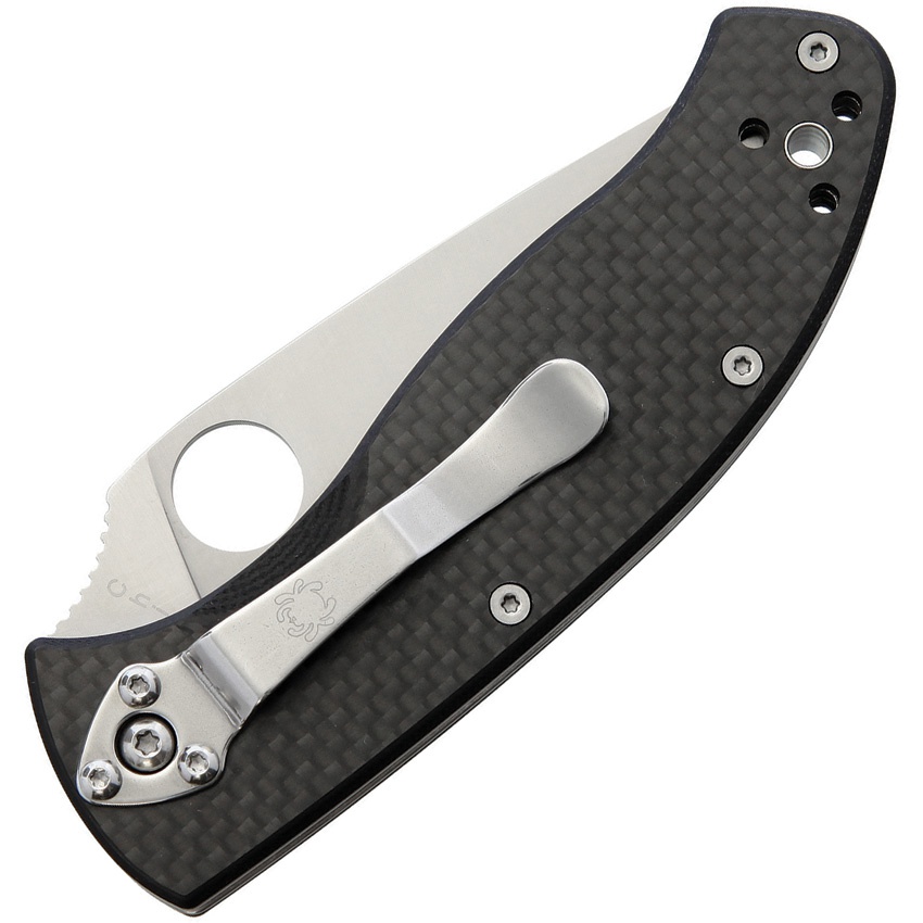 Spyderco Tenacious Carbon Fiber/g10 knives BRKSC122CFPS