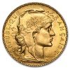 1910 Gold French 20 Franc Rooster (.1867 AGW)