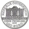 2008 1 Oz Silver Austrian Philharmonic Coin .9999 Fine