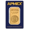 APMEX 1 Ounce Gold Bar .9999 Fine (In Assay)