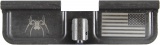 Spider and USA Flag AR-15 Laser Engraved Ejection Port Dust Cover