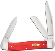 Case SM DARK RED BN MED STOCKMAN - 10762