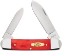 Case SMOOTH DARK RED BONE CANOE - 10765