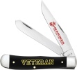 Case USMC SMOOTH BLACK SYN TRAPPER - 13203