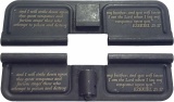 Double Sided Ezekiel 25:17 Brother's Keeper AR-15 Laser Engraved Ejection Port Dust Cover