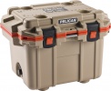 Pelican 30 QT--TAN/ORANGE COOLER - 06742