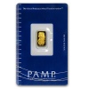 Pamp Suisse 1 Gram Gold Bar .9999 Fine (In Assay)