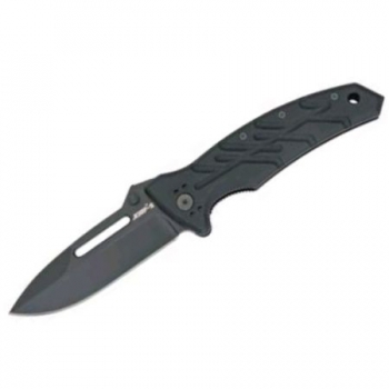 Ontario Xm-2t Black Aluminum Plain knives 8766