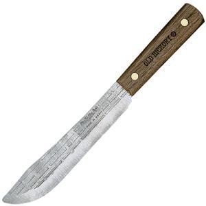 Ontario 7 Inch Butchers Knife 7025 Hickory Handle